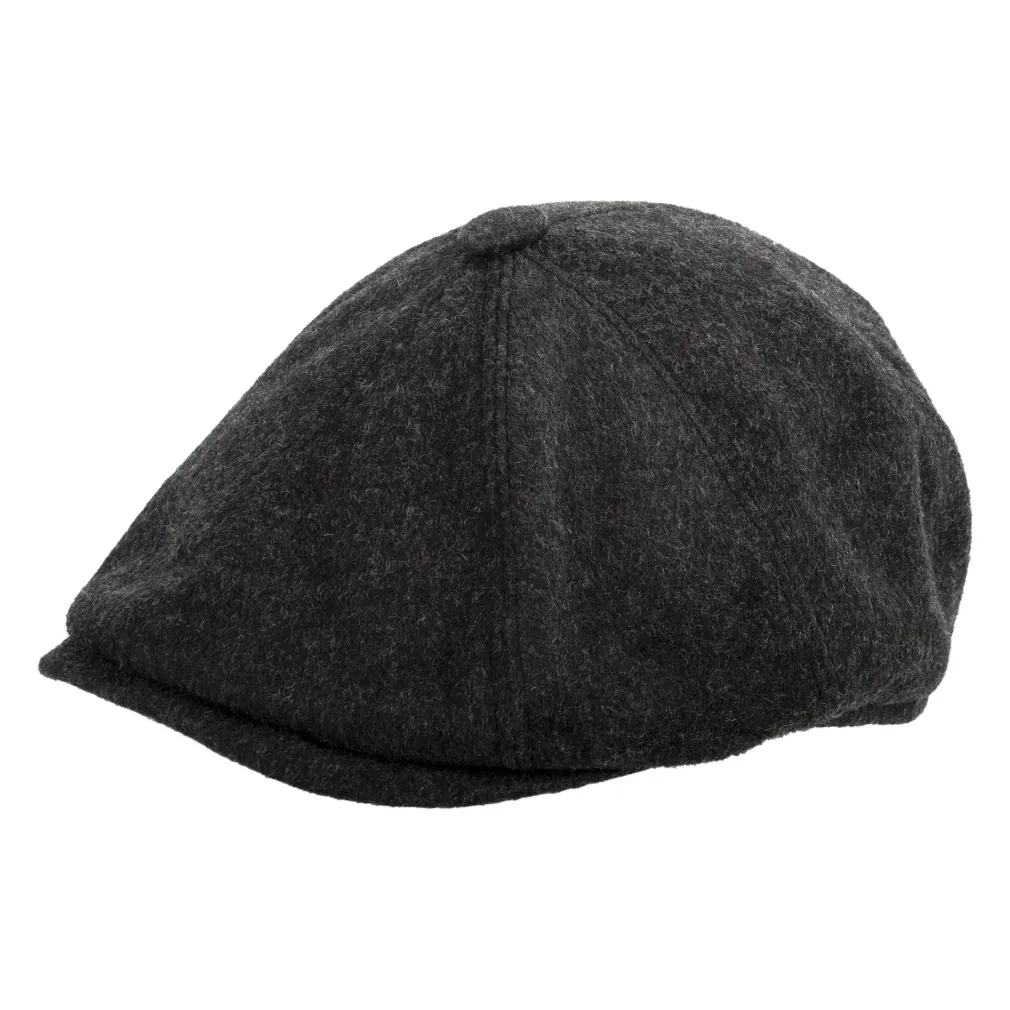 K215A Szary gładki Kaszkiet męski bawełniany czapka Peaky Blinders Shelby