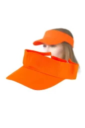 Daszek Sportowy na Lato R247D – Polar Fashion, Pomarańczowy