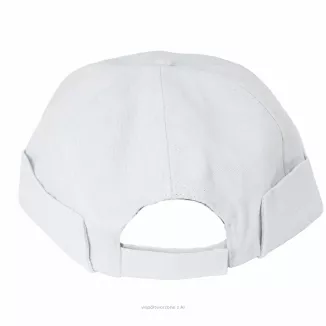 Czapka Dokerka Leonka Fisherman Bawełniana Unisex Biała K263F - 8