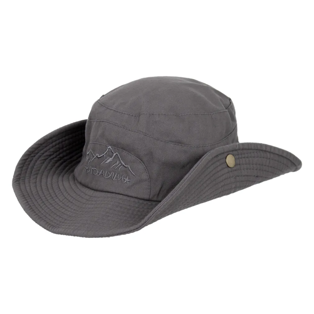 Szary Kapelusz Letni R228A – Idealny na Lato | Polar Fashion