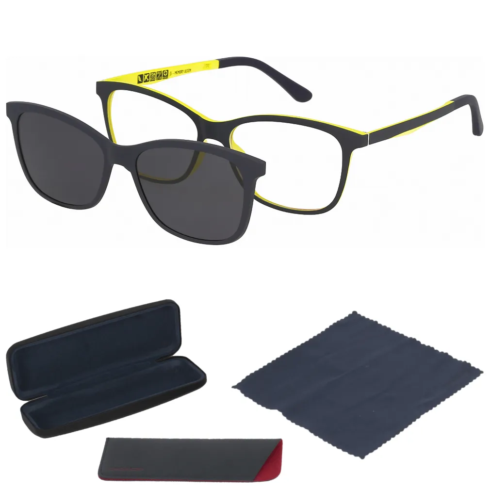 Solano CL90080A Oprawa korekcyjna z nakładką przeciwsłoneczną clip-on