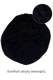 Ciepły Kaszkiet Shelby Peaky Blinders Granatowa Jodełka K275C Polar Fashion - 6