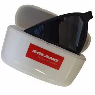 Męskie okulary korekcyjne  CL90266C granatowe  nakładka clip-on polaryzacja - 8