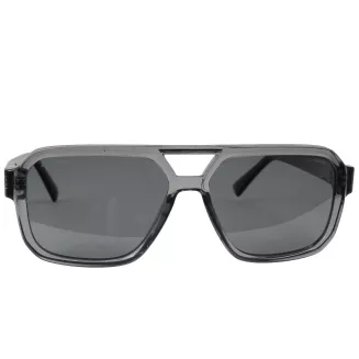 Szare męskie okulary polaryzacyjne do jazdy autem UV 400 Solano SS21102A - 3