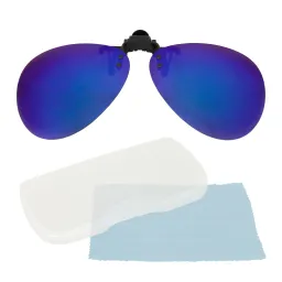 Prescription Glasses Overlay NP16D Blue Polarized Sun Overlay