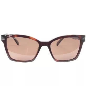 Polaryzacyjne brązowe damskie okulary przeciwsłoneczne Solano SS90215C - 3