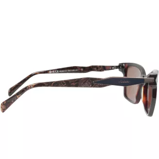 Polaryzacyjne brązowe damskie okulary przeciwsłoneczne Solano SS90215C - 5