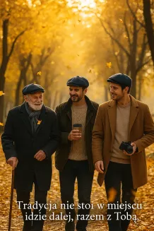 Stylowy kaszkiet męski granatowy K282B – elegancja w duchu Peaky Blinders - 7