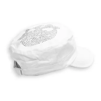 K19A Biała Czapka patrolówka bawełniana - 2