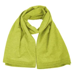 W405E Lime Women'S Cashmere Scarf Smooth Scarf