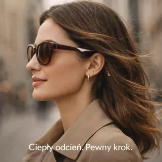 Solano Brązowe Przeciwsłoneczne Damskie Okulary Polaryzacyjne  SS90207B - 8