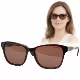 Solano Brązowe Przeciwsłoneczne Damskie Okulary Polaryzacyjne  SS90207B