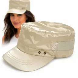 K48C Beige Patrol Cap Cotton