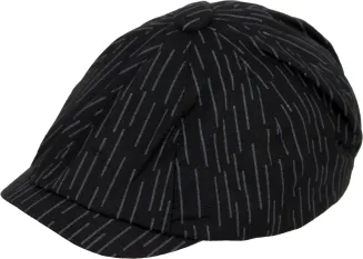 Czarny kaszkiet męski bawełniany letnia czapka Peaky Blinders Shelby K225E - 2