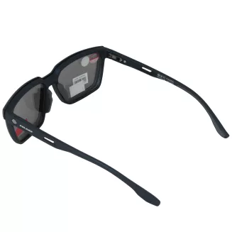 Granatowe Okulary 2w1 Męskie Nakładka Mirror HD Black Gold Solano CL90285C - 7