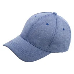 K184D Niebieska Bawełniana czapka bejsbolówka