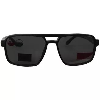 Okulary męskie clip-on polaryzacja UV400 matowe czarne Solano CL90288B - 2