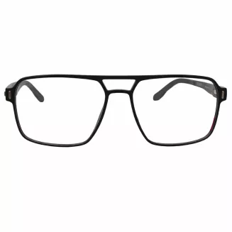 Okulary męskie clip-on polaryzacja UV400 matowe czarne Solano CL90288B - 3