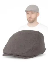 Stylowy Kaszkiet Męski Polar Fashion K281 Beżowy – Klasyka z Charakterem