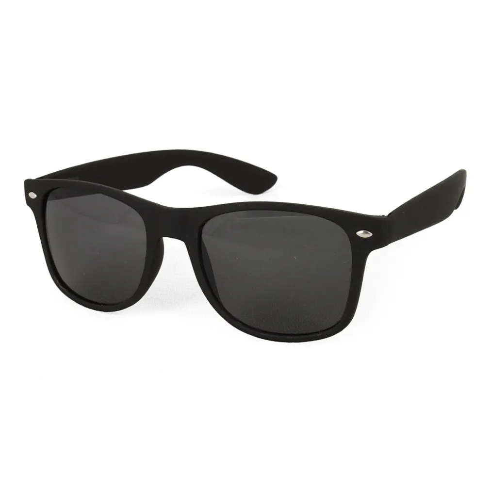 Okulary przeciwsłoneczne wayfarer Nerd czarne matowe