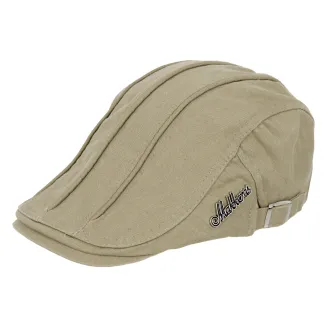 K218A Beige Men'S Cotton Cap - 2