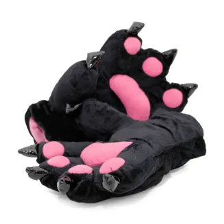 Ciepłe rękawiczki zimowe łapki czarne - 2