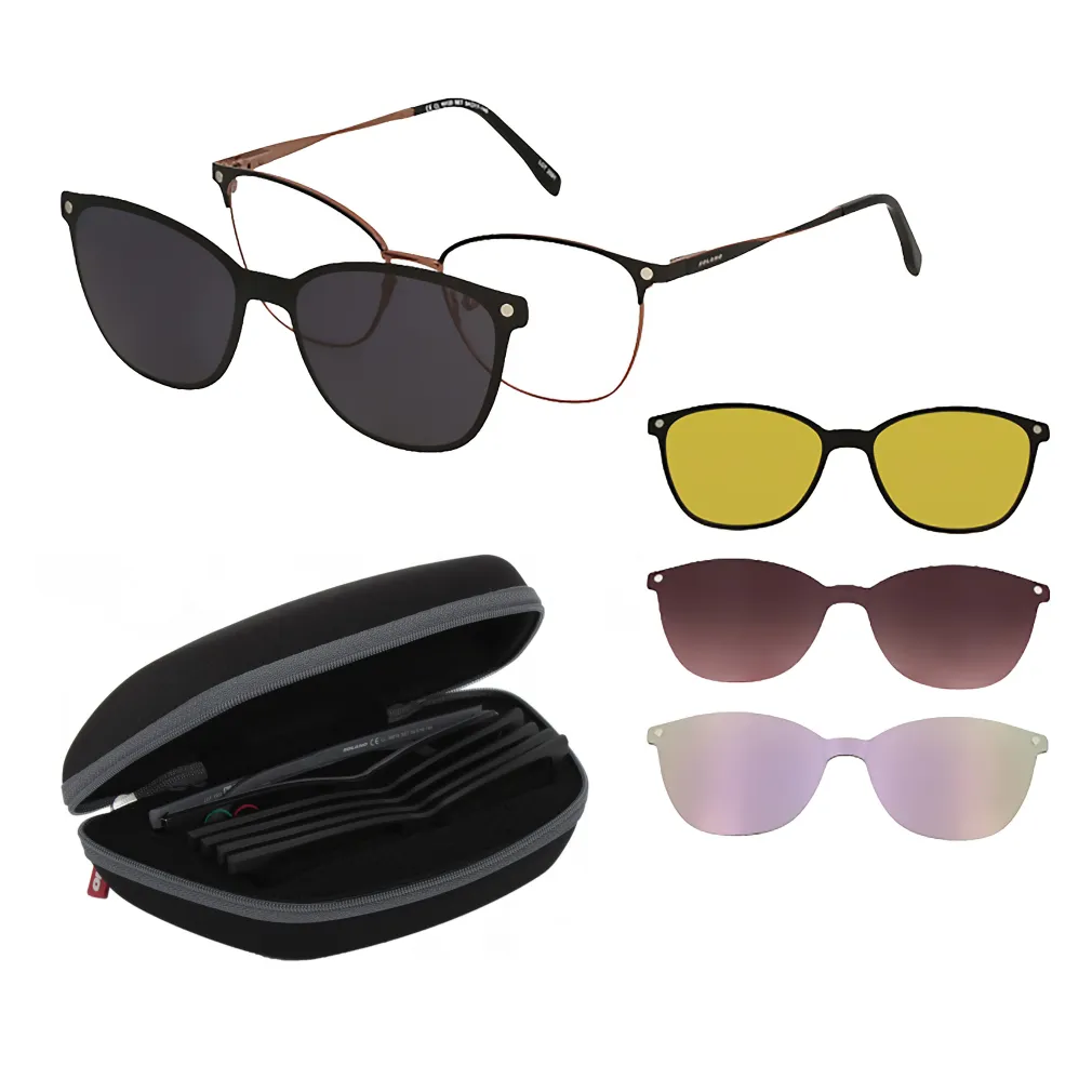 Solano CL10120 Set Corrective Frame With Clip-On Sun Cover