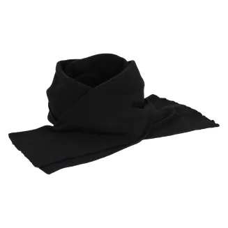 W478H2 Czarny komplet zimowy damski beret szalik - 4
