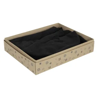 W478H2 Czarny komplet zimowy damski beret szalik - 6