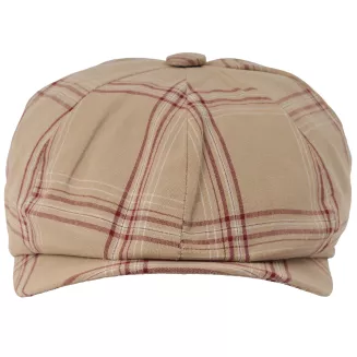 Kaszkiet męski Shelby K303D bawełniany gazeciarz krata Peaky Blinders - 3