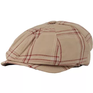 Kaszkiet męski Shelby K303D bawełniany gazeciarz krata Peaky Blinders - 2