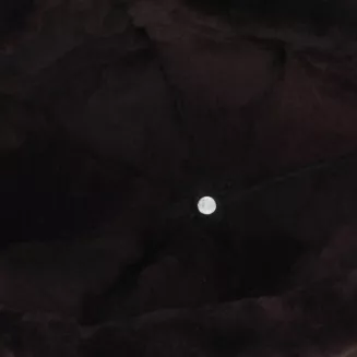 Toczek skórzany W518C brązowy z futerkiem Polar Fashion unisex - 4