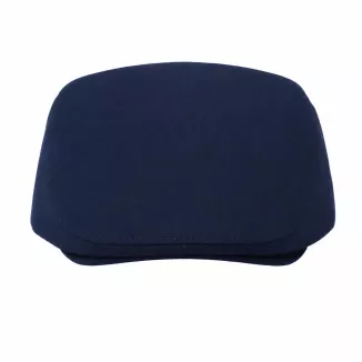 Kaszkiet Męski Bawełniany Granatowy Letni Czapka Flat Cap Ciemny Navy K311G - 5