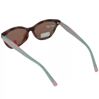 Okulary damskie Solano CL90308C 2w1 clip-on polaryzacja UV400 Brązowe TR90 - 6