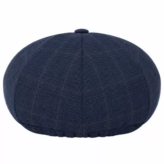 Shelby Granatowy Kaszkiet Męski Gazeciarz Peaky Blinders Bawełna 100% K317E - 9