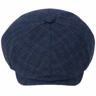 Shelby Granatowy Kaszkiet Męski Gazeciarz Peaky Blinders Bawełna 100% K317E - 5
