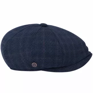 Shelby Granatowy Kaszkiet Męski Gazeciarz Peaky Blinders Bawełna 100% K317E - 7