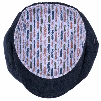Shelby Granatowy Kaszkiet Męski Gazeciarz Peaky Blinders Bawełna 100% K317E - 10