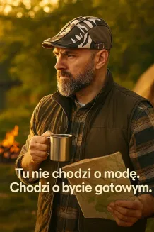 PolarFashion-Moro kaszkiet męski bawełniany letni z regulacją-K189A - 5