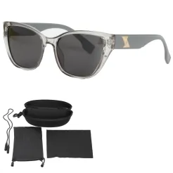 UV400 i styl – Polar Fashion PR9170C7 transparentne okulary dla kobiet