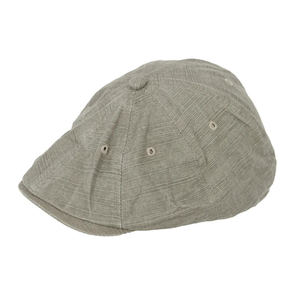 Beżowy kaszkiet męski bawełniany letnia czapka Peaky Blinders Shelby K226A
