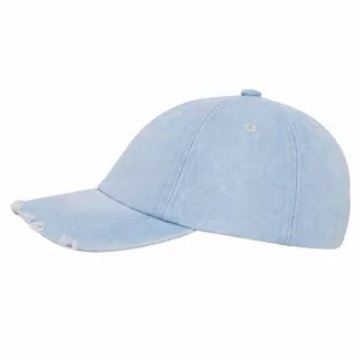 K145B Pink Cotton Baseball Cap Jeans With Fleece - 4