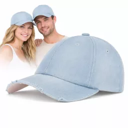 K145B Pink Cotton Baseball Cap Jeans With Fleece