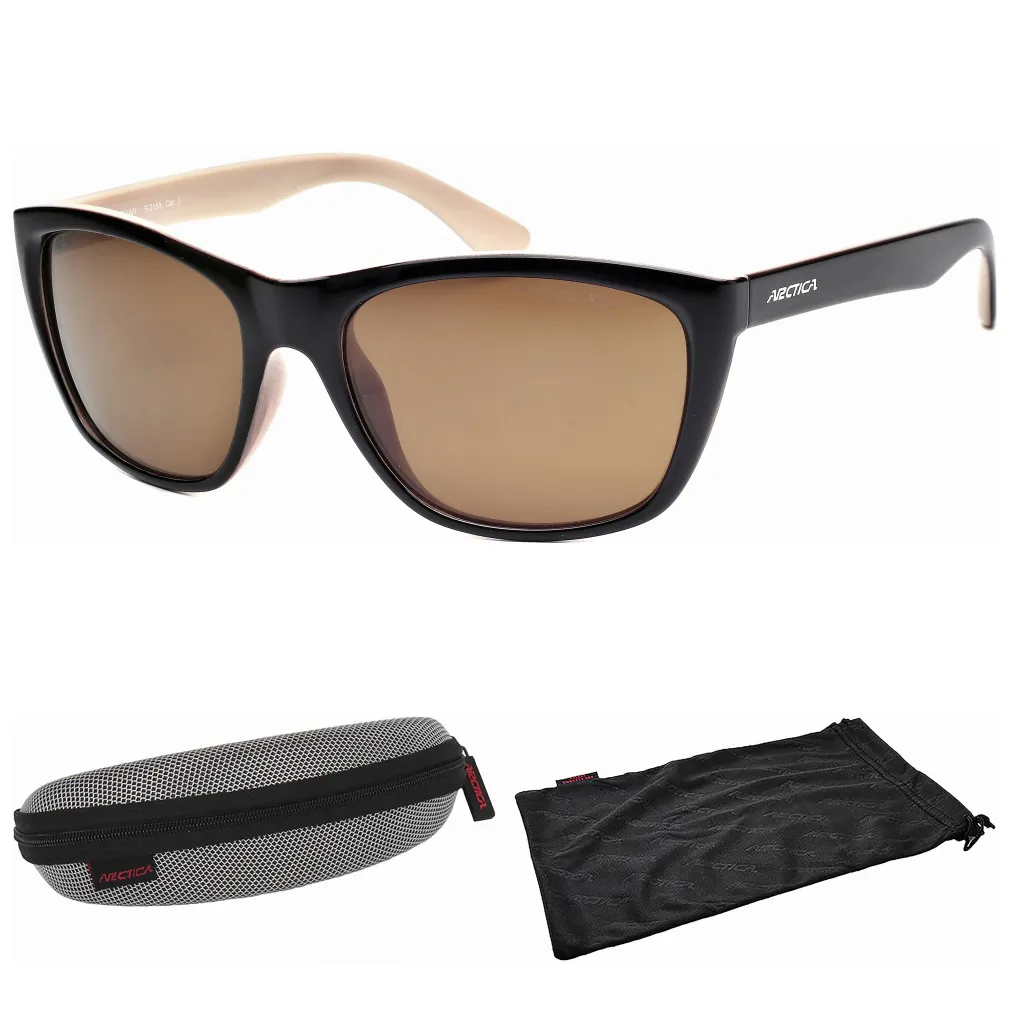 Arctica S218A Brown Carnelian Sunglasses Accessories