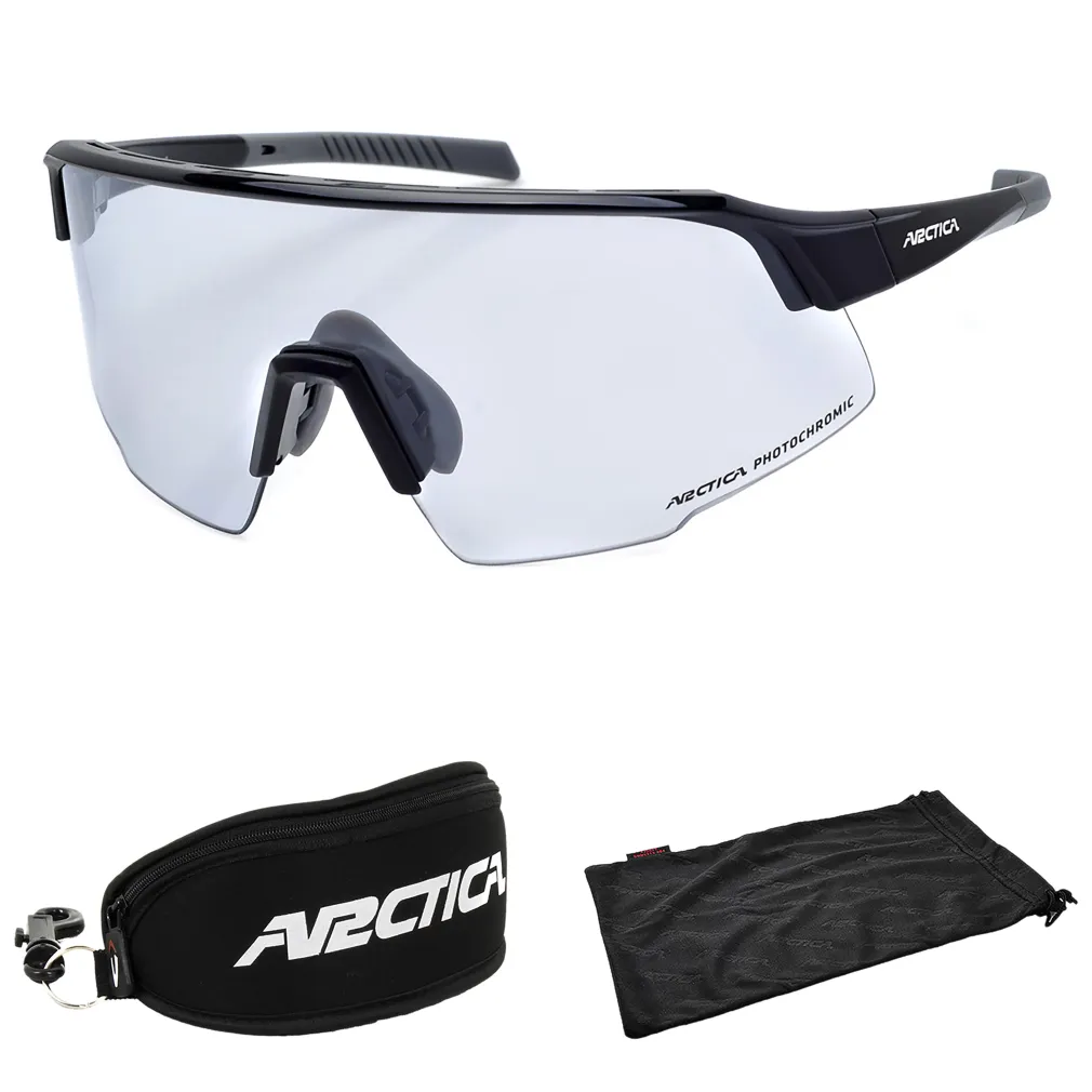 Arctica S-340F Okulary przeciwsłoneczne szybki fotochrom kat. 1-3