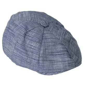 Kaszkiet Shelby z klasą Niebieski Jeans Peaky Blinders Polar Fashion  K267C - 3