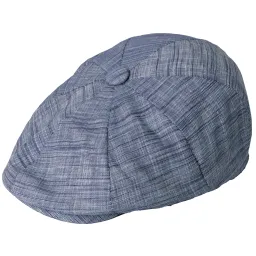 Kaszkiet Shelby z klasą Niebieski Jeans Peaky Blinders Polar Fashion  K267C