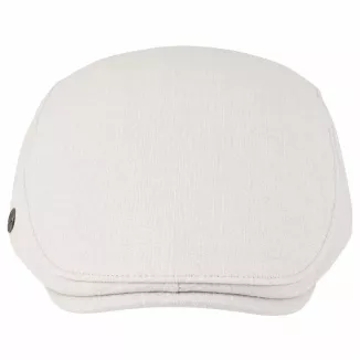 Kaszkiet letni K212D lniany beżowy ivy cap lekki i wygodny na lato stylowy - 2