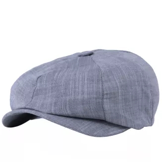Kaszkiet Męski Szary Niebieski Letni Czapka Gazeciarz Peaky Blinders K313E - 3