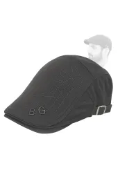 Szary Kaszkiet Męski Bawełniany z Regulacją – Model K-195C | Polar Fashion